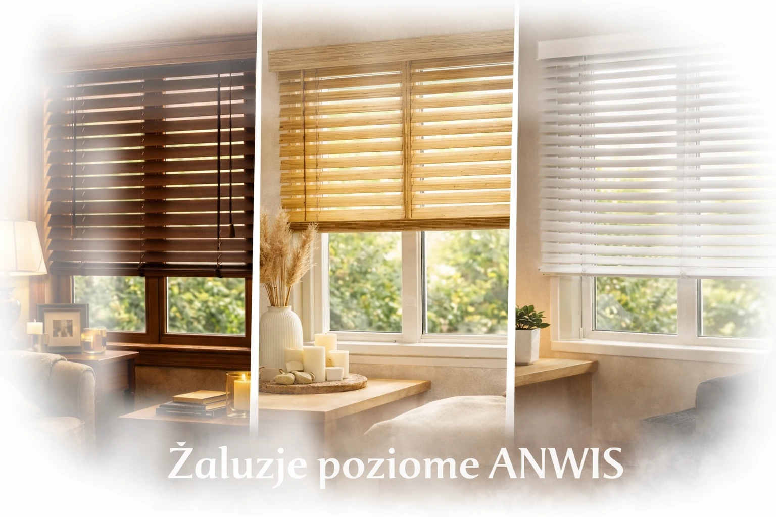 Porównanie żaluzji bambusowych i drewnianych.