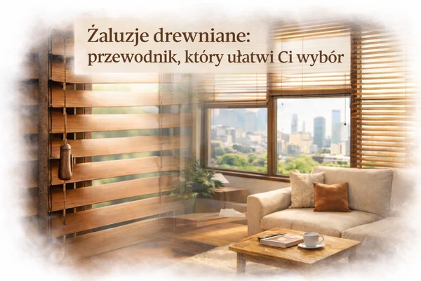Poradnik o żaluzjach drewnianych.